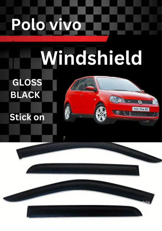 Polo vivo 2005 Gloss Black windshield