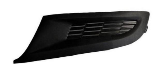 VW POLO 6 2010-2014 LHS BUMPER GRILLE WITHOUT FOGLAMP HOLE