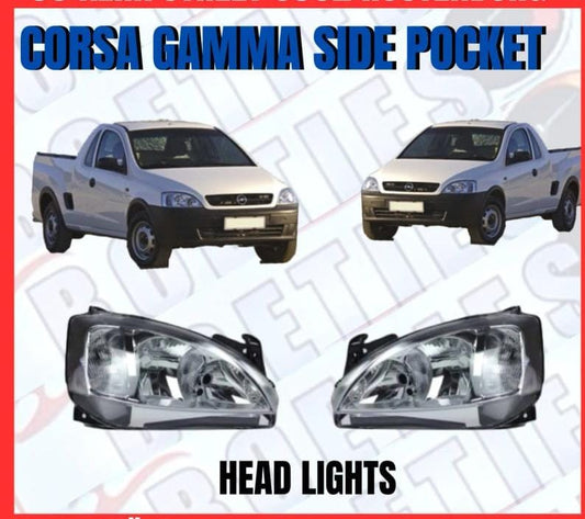 Opel Corsa Gama 2002 Headlamp