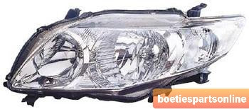 TOYOTA COROLLA 2007-2010 PROFESSIONAL MK1 LHS HEADLAMP